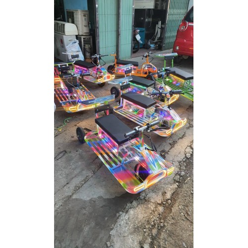Xe xuồng điện 2 bình 14ah Xe xuồng điện 2 bình 14ah